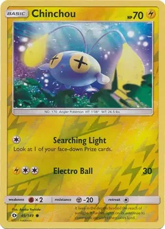 Chinchou Reverse Holo 49