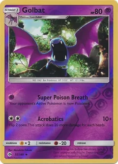 Golbat Reverse Holo 55