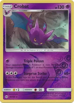 Crobat Reverse Holo 56