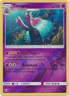 Toxapex Reverse Holo 63