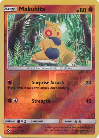 Makuhita Reverse Holo