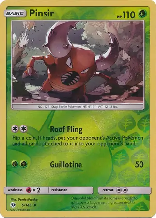Pinsir Reverse Holo
