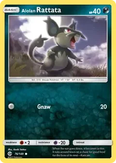 Alolan Rattata 76