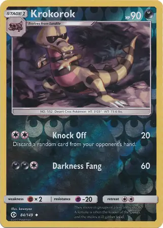 Krokorok Reverse Holo
