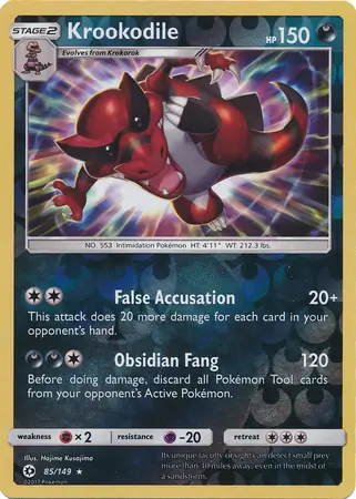 Krookodile Reverse Holo