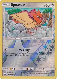 Spearow Reverse Holo 97