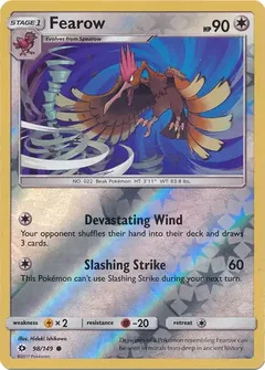 Fearow Reverse Holo 98