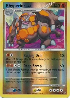 Rhyperior Reverse Holo 10