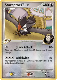 Staraptor FB Holo, Supreme Victors #11 Pokémon card