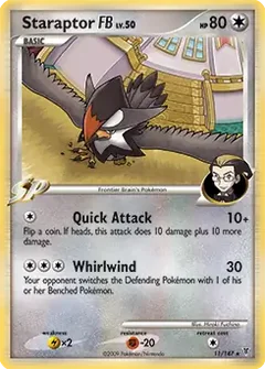 Staraptor FB Holo 11