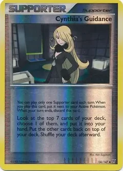 Cynthia's Guidance Reverse Holo 136
