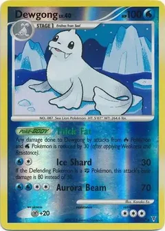 Dewgong Reverse Holo 24