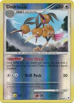 Dodrio Reverse Holo 25