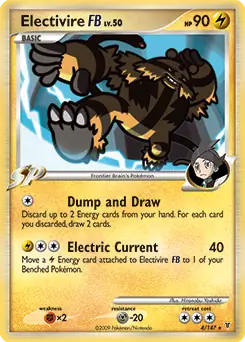 Electivire FB Holo, Supreme Victors #4 Pokémon card