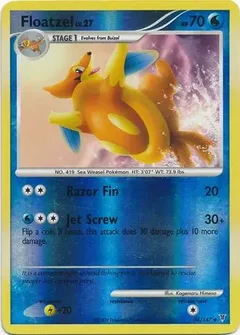 Floatzel Reverse Holo 58