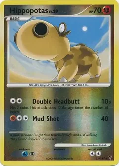 Hippopotas Reverse Holo 61