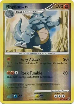 Rhydon Reverse Holo 80