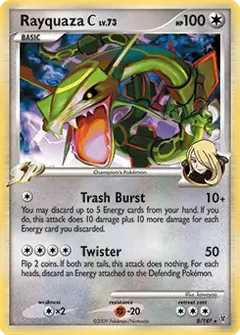 Rayquaza C Holo 8