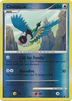 Chatot Reverse Holo 95