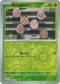 Exeggcute Reverse Holo 002