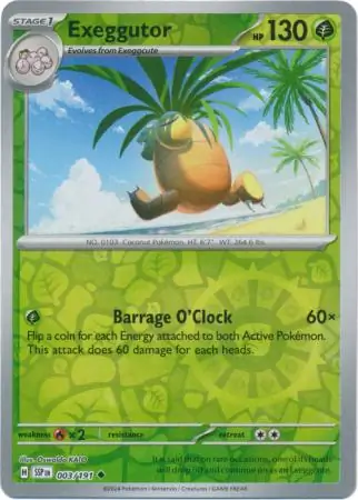 Exeggutor Reverse Holo