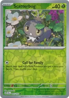 Scatterbug Reverse Holo 005
