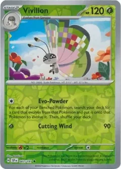 Vivillon Reverse Holo 007