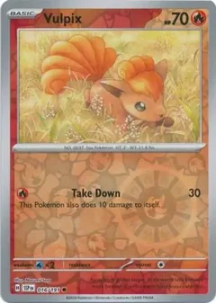 Vulpix Reverse Holo 016