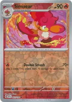 Simisear Reverse Holo 023