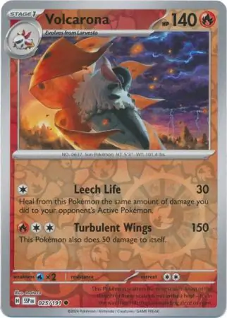Volcarona Reverse Holo