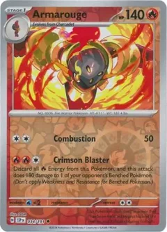 Armarouge Reverse Holo 034