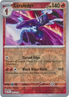 Ceruledge Reverse Holo 035