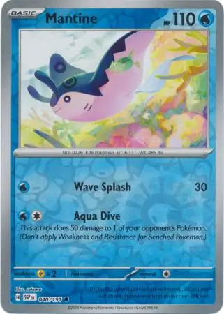 Mantine Reverse Holo