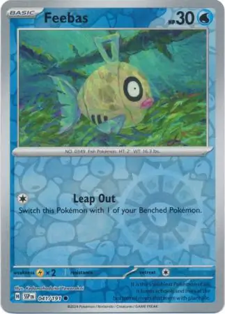 Feebas Reverse Holo