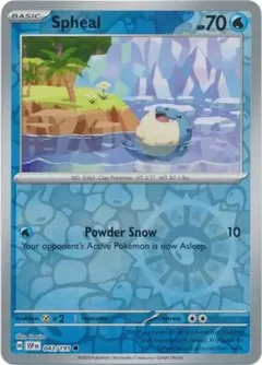 Spheal Reverse Holo 043