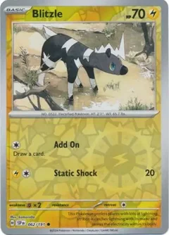 Blitzle Reverse Holo 062