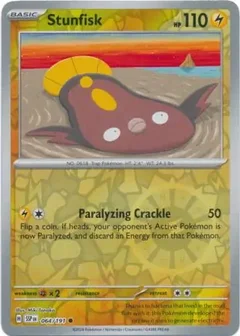 Stunfisk Reverse Holo 064