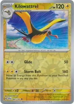 Kilowattrel Reverse Holo 067