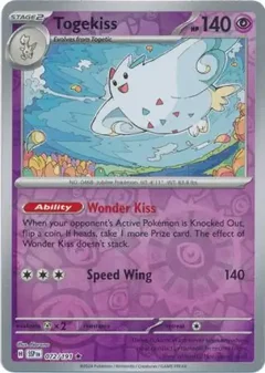Togekiss Reverse Holo 072