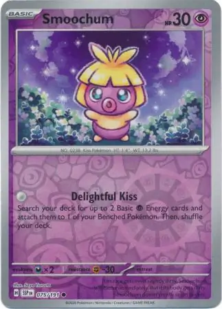 Smoochum Reverse Holo