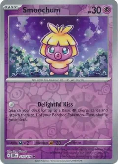 Smoochum Reverse Holo 075