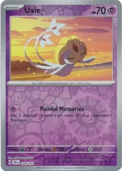 Uxie Reverse Holo 078