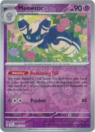 Meowstic Reverse Holo