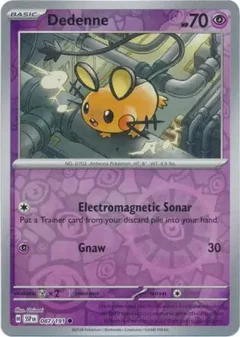 Dedenne Reverse Holo 087
