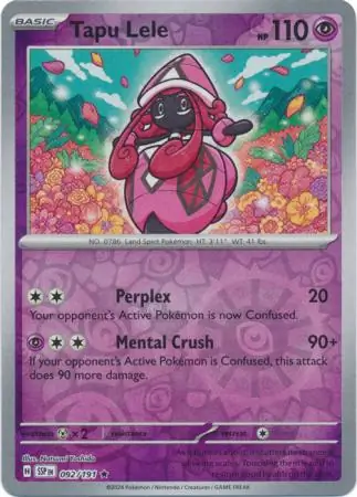 Tapu Lele Reverse Holo