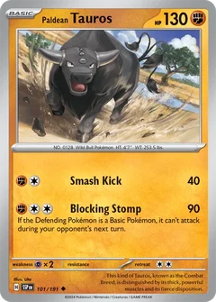Paldean Tauros 101