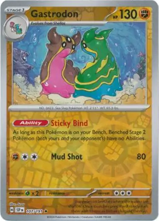 Gastrodon Reverse Holo