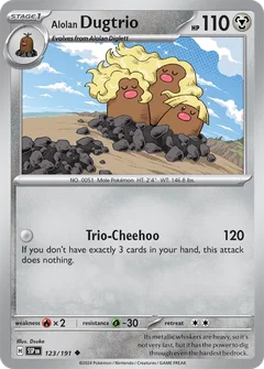 Alolan Dugtrio 123