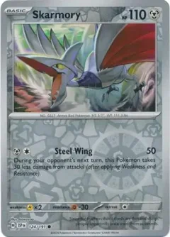 Skarmory Reverse Holo 124