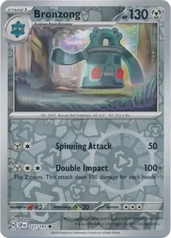 Bronzong Reverse Holo 127